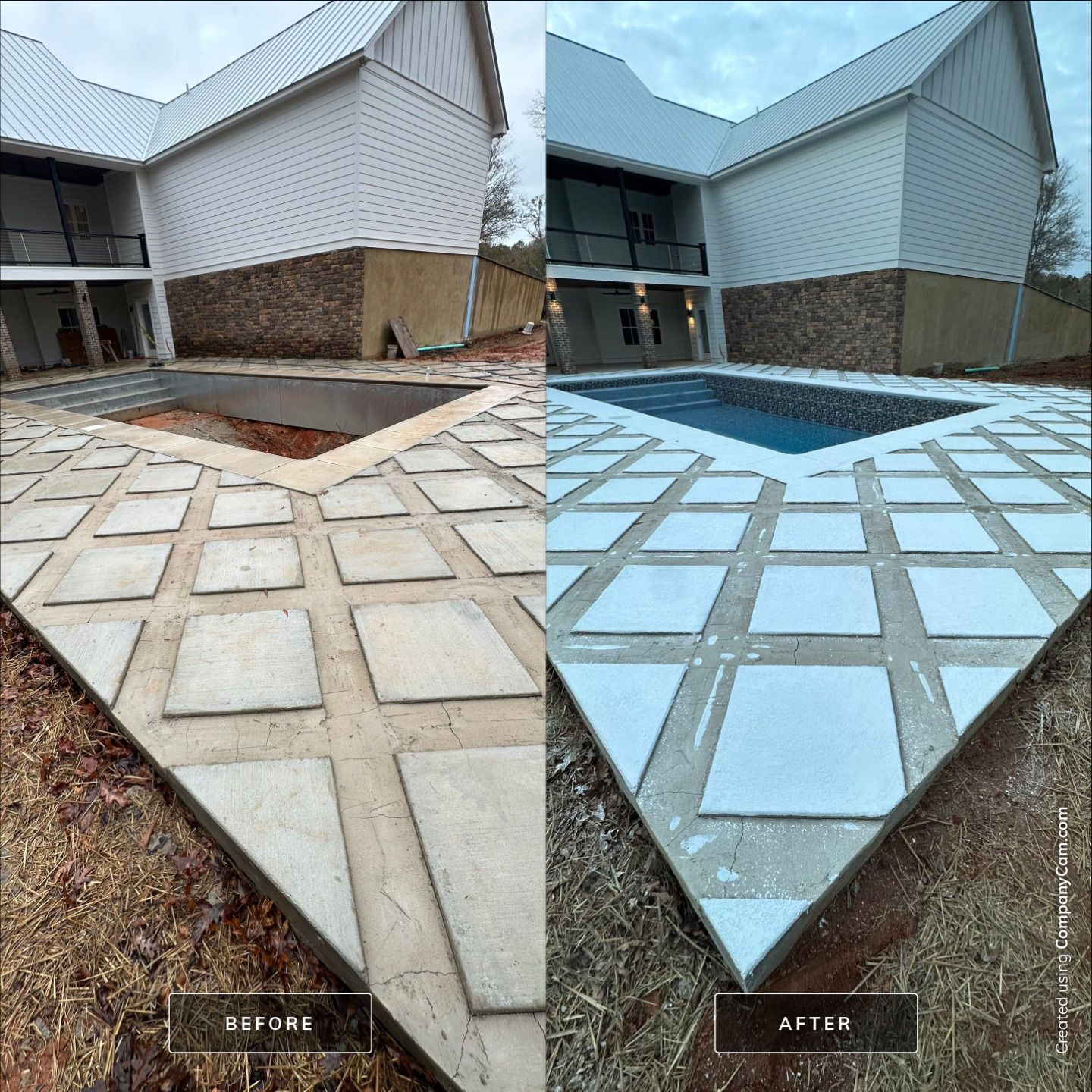 Pool Deck Resurfacing Project 8